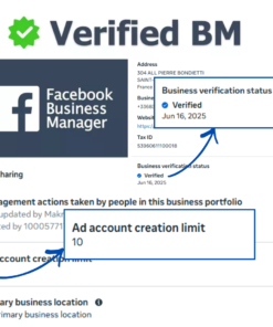 BM10 Verified | Verified Facebook Business Manager