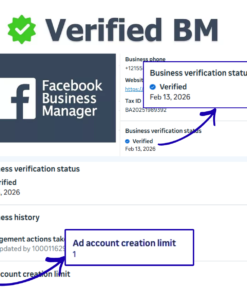 BM1 Verified | Verified Facebook Business Manage