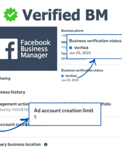 BM5 Verified | Verified Facebook Business Manager